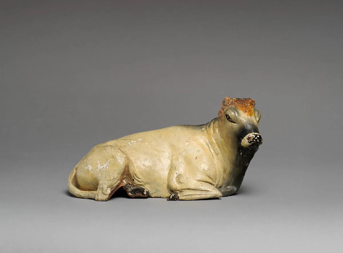 Cow lying down — Unknown