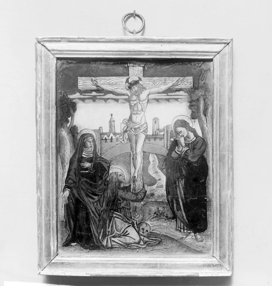 Crucifixion with three Marys — Unknown