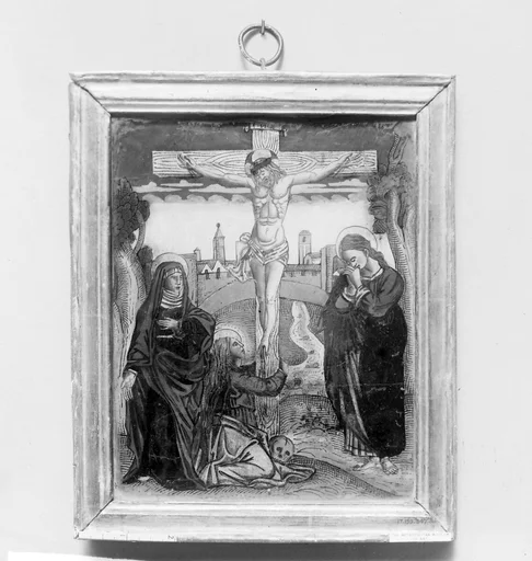 Crucifixion with three Marys