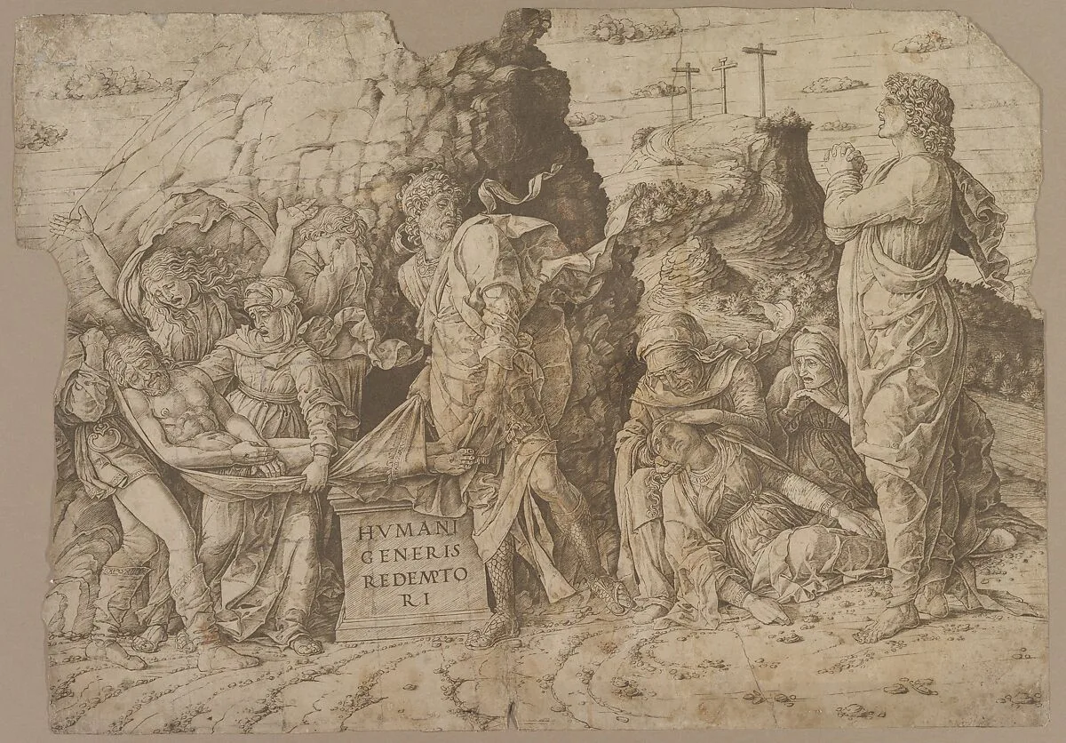 The Entombment of Christ — Andrea Mantegna