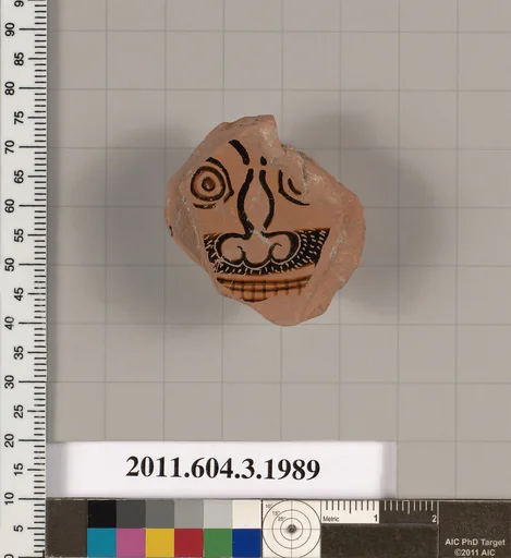 Terracotta fragment of a kylix (drinking cup)?