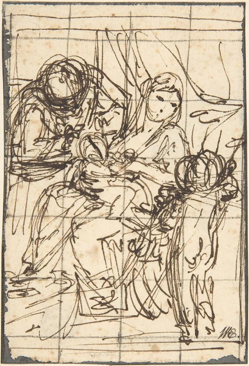 Holy Family with St. John the Baptist — Anton Raphael Mengs