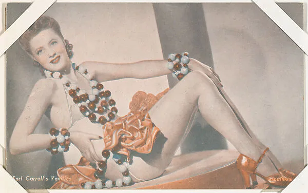 Earl Carroll's Vanities Pin-up (W423) — Unknown
