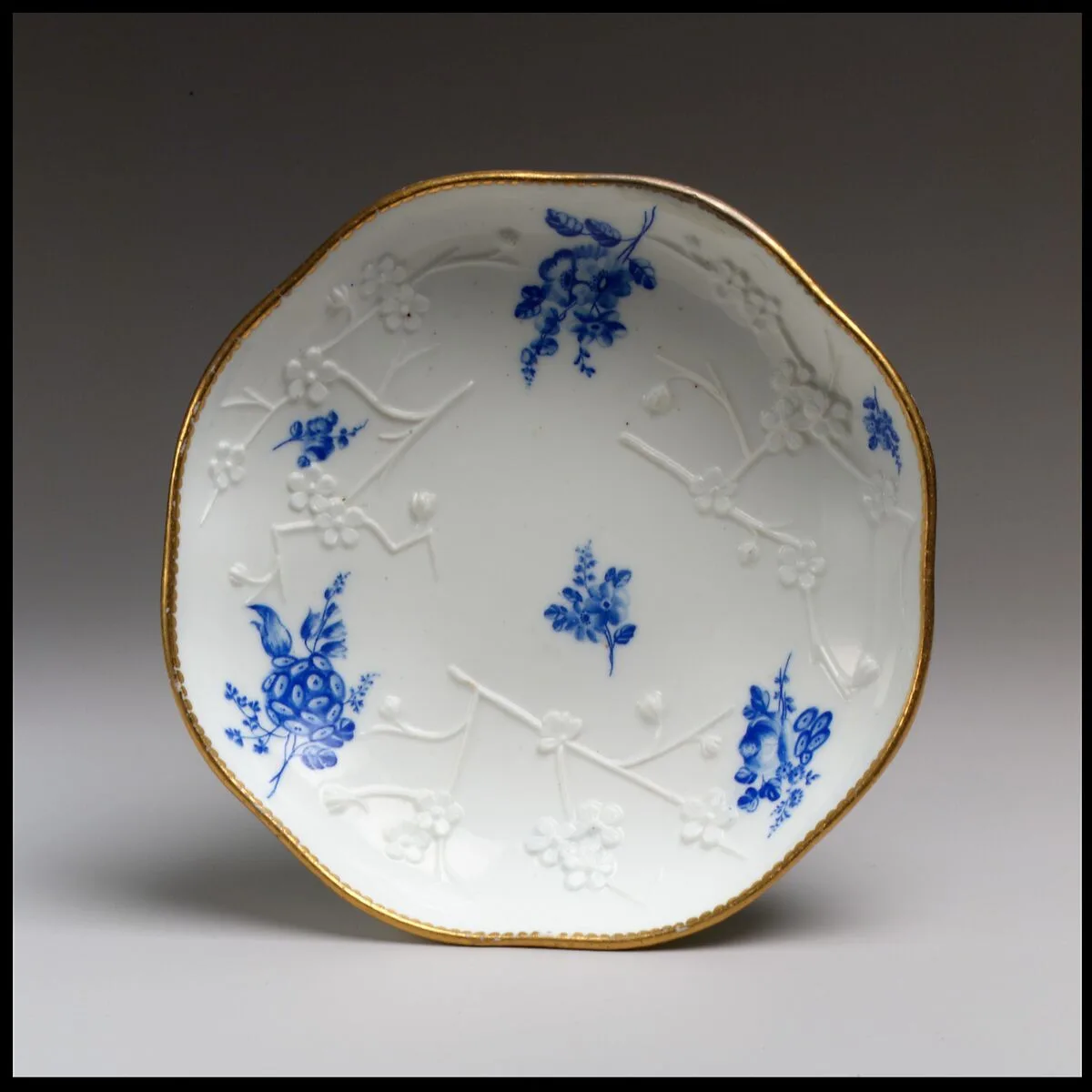 Saucer — Vincennes Manufactory