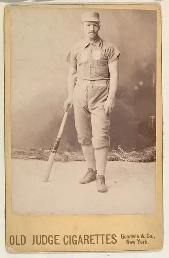Charlie Reynolds, Catcher, Brooklyn, from the series Old Judge Cigarettes