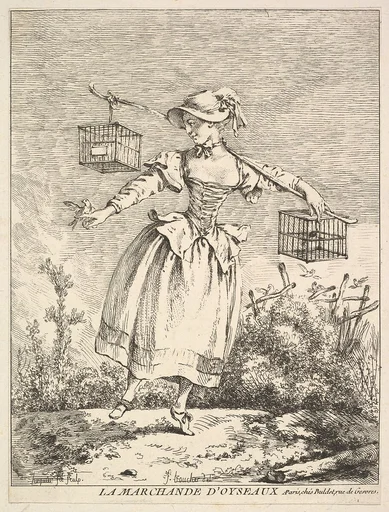La marchande d'oyseaux (The Bird Merchant)