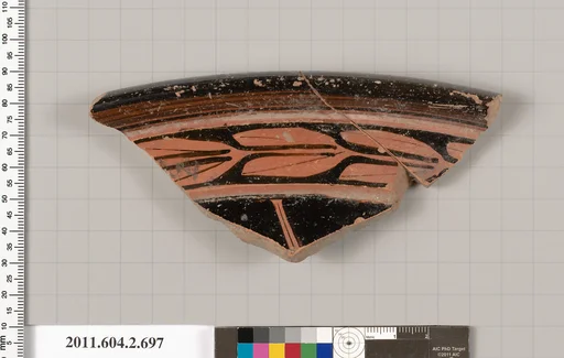 Terracotta fragment of a calyx-krater (bowl for mixing wine and water)