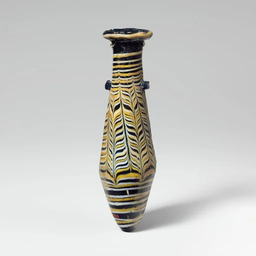 Glass alabastron (perfume bottle)