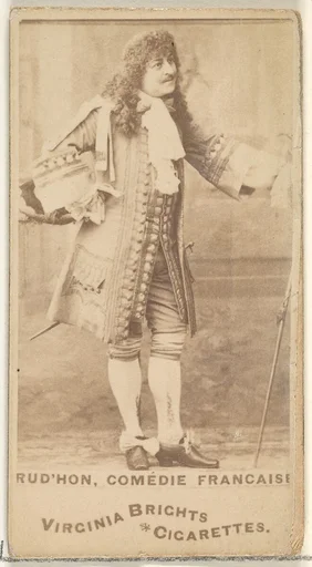 Prud'hon, Comedie Francaise, from the Actors and Actresses series (N45, Type 1) for Virginia Brights Cigarettes