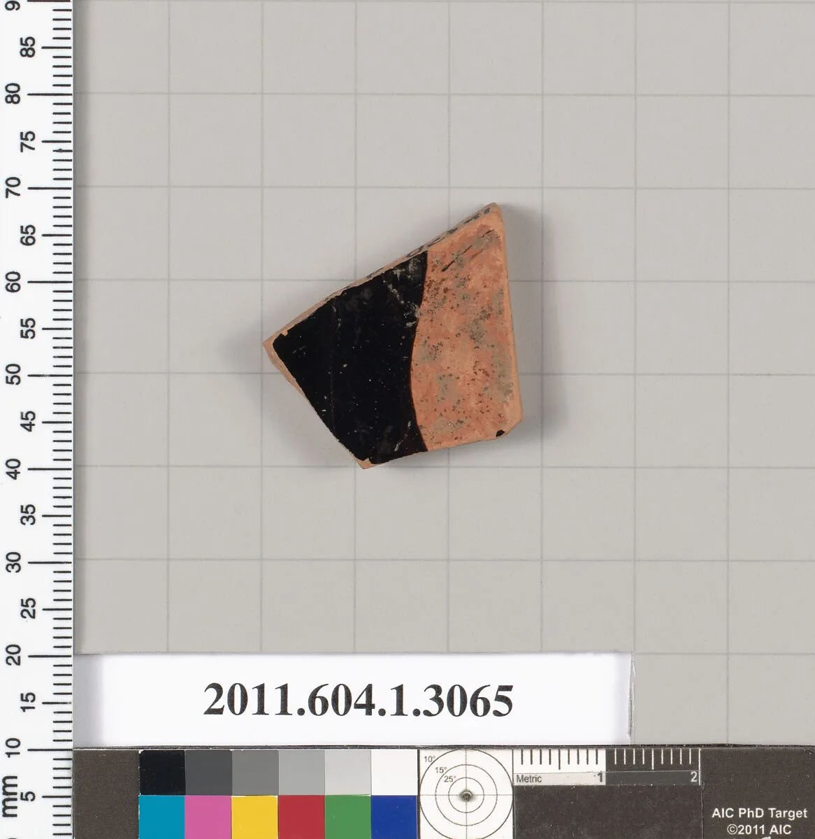 Terracotta fragment of a kylix (drinking cup) — Unknown