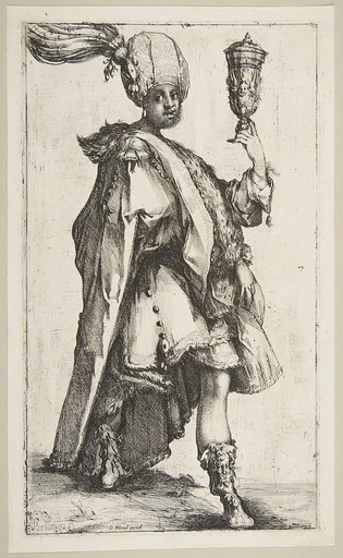 Balthasar, from Three Magi series