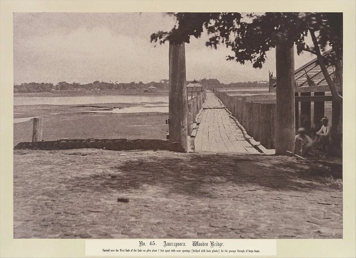 Amerapoora: Wooden Bridge — Linnaeus Tripe