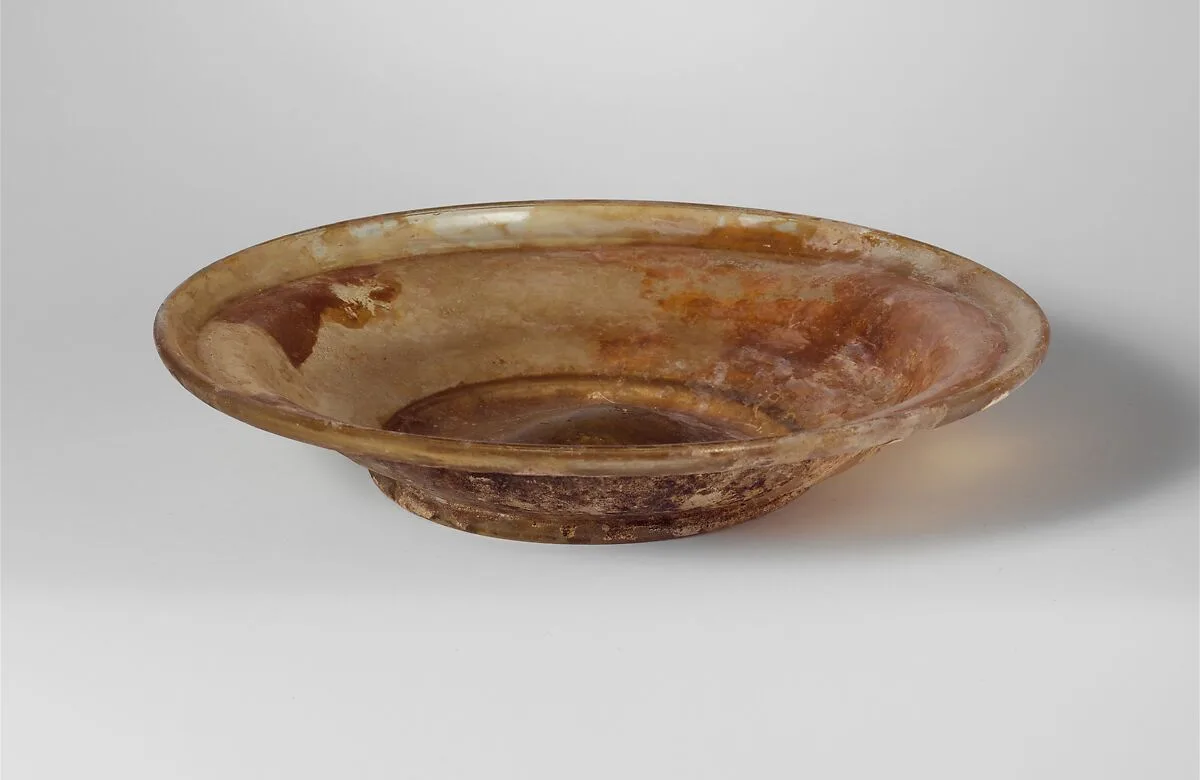 Glass dish — Unknown