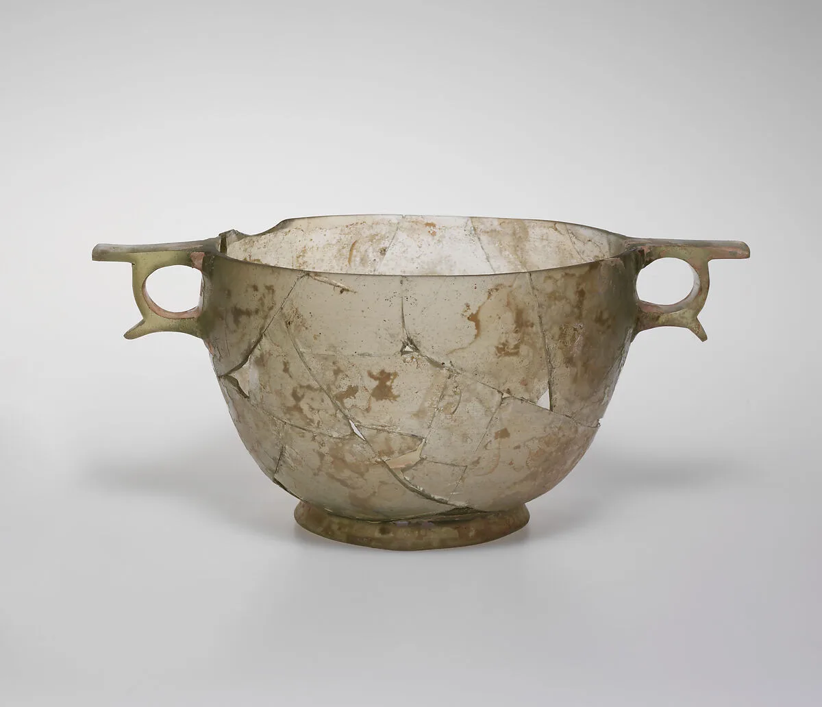 Glass skyphos (drinking cup) — Unknown