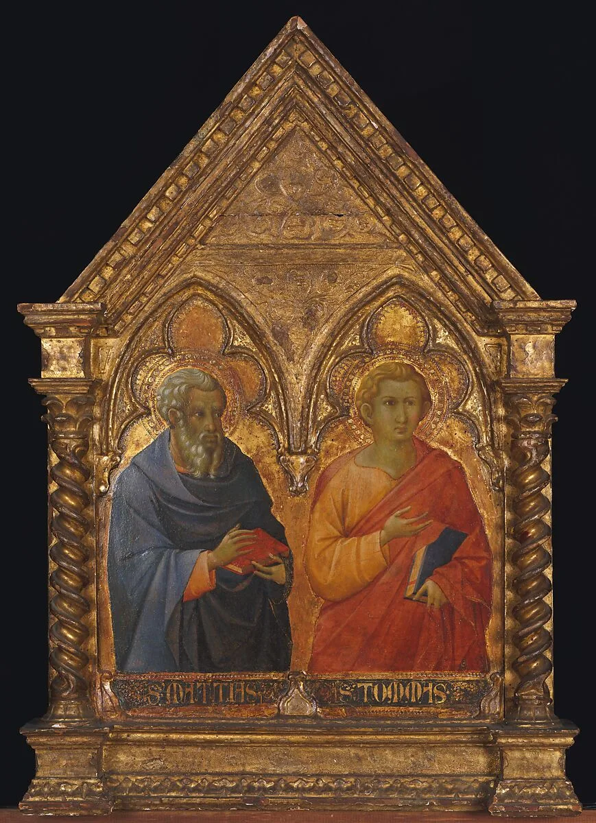 Saints Matthias and Thomas — Bartolomeo Bulgarini