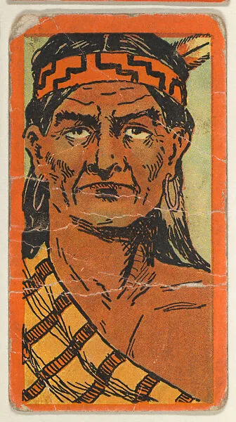 Winginia, from the "Indian Series" (T74), issued with Burley Cubs Cigars and Sweetbriar Cigarettes by the Booker Tobacco Company — Booker Tobacco Company, Lynchburg, Virginia
