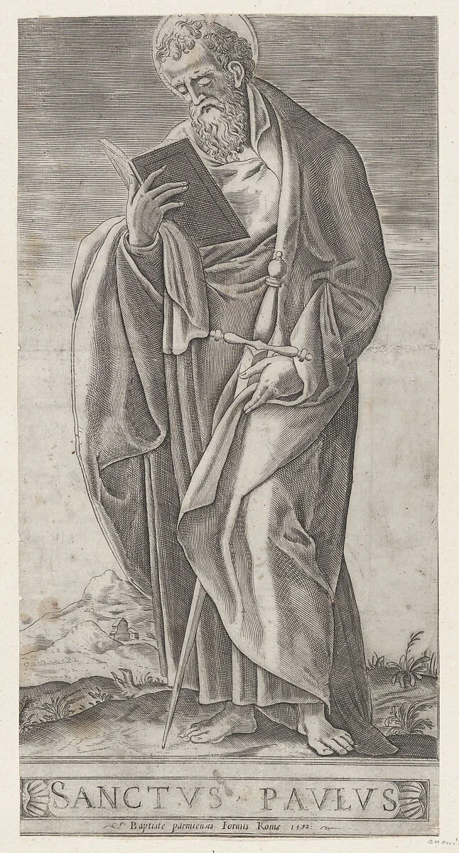 An Old Man (Saint Paul) — Nicolas Beatrizet|Anonymous