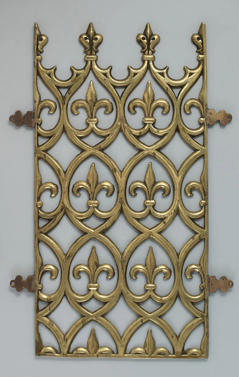 Decorative grill from the Palace of Westminster — John Hardman & Co.|Augustus Welby Northmore Pugin