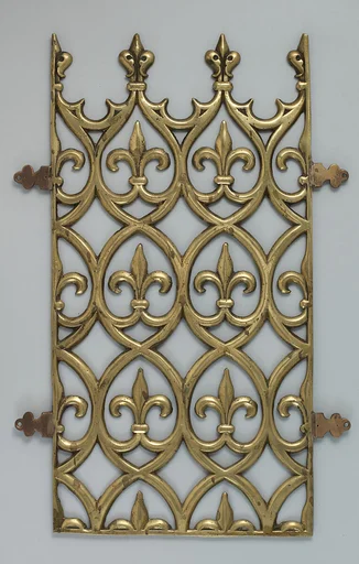 Decorative grill from the Palace of Westminster