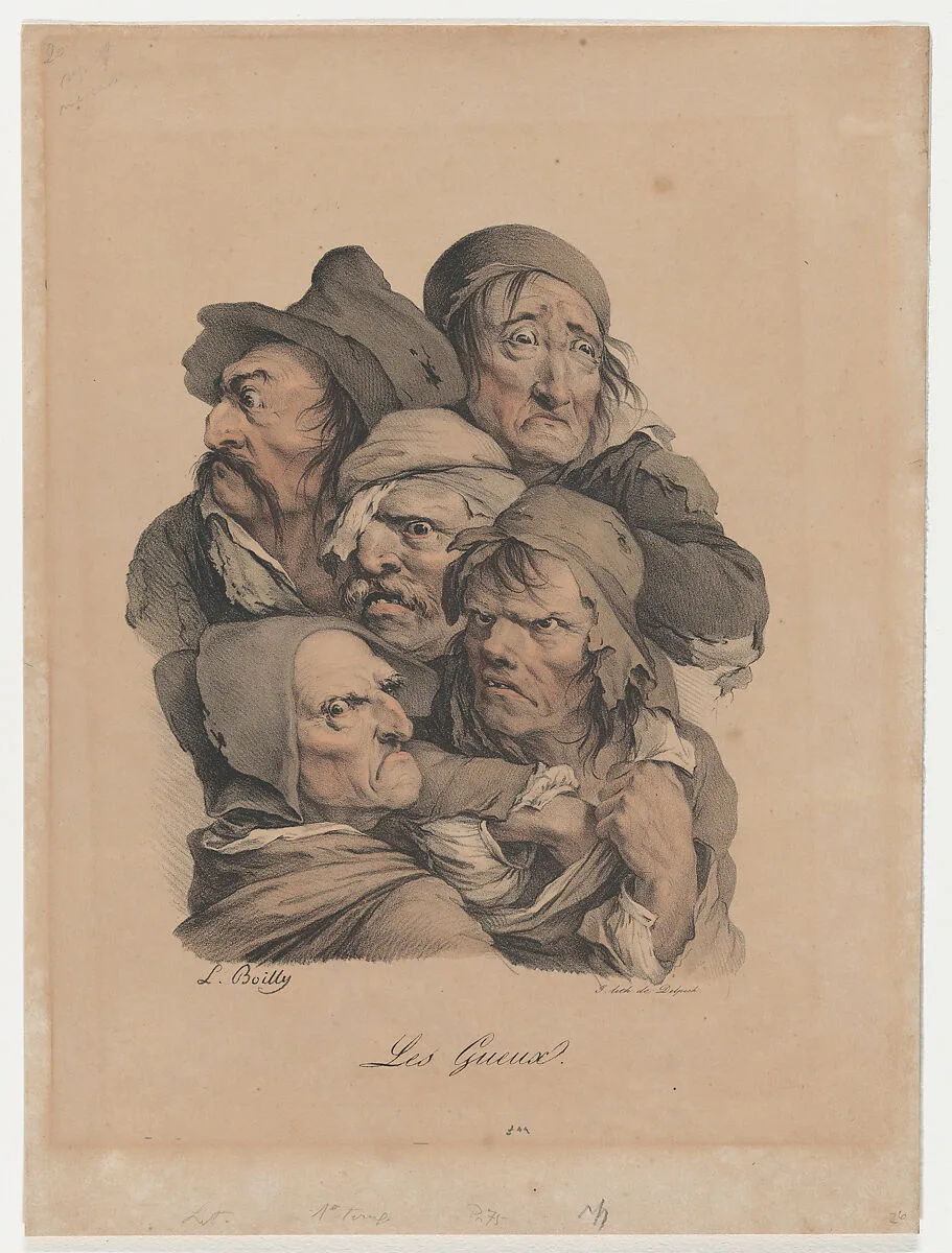 The Beggars — Louis Léopold Boilly|Delpech