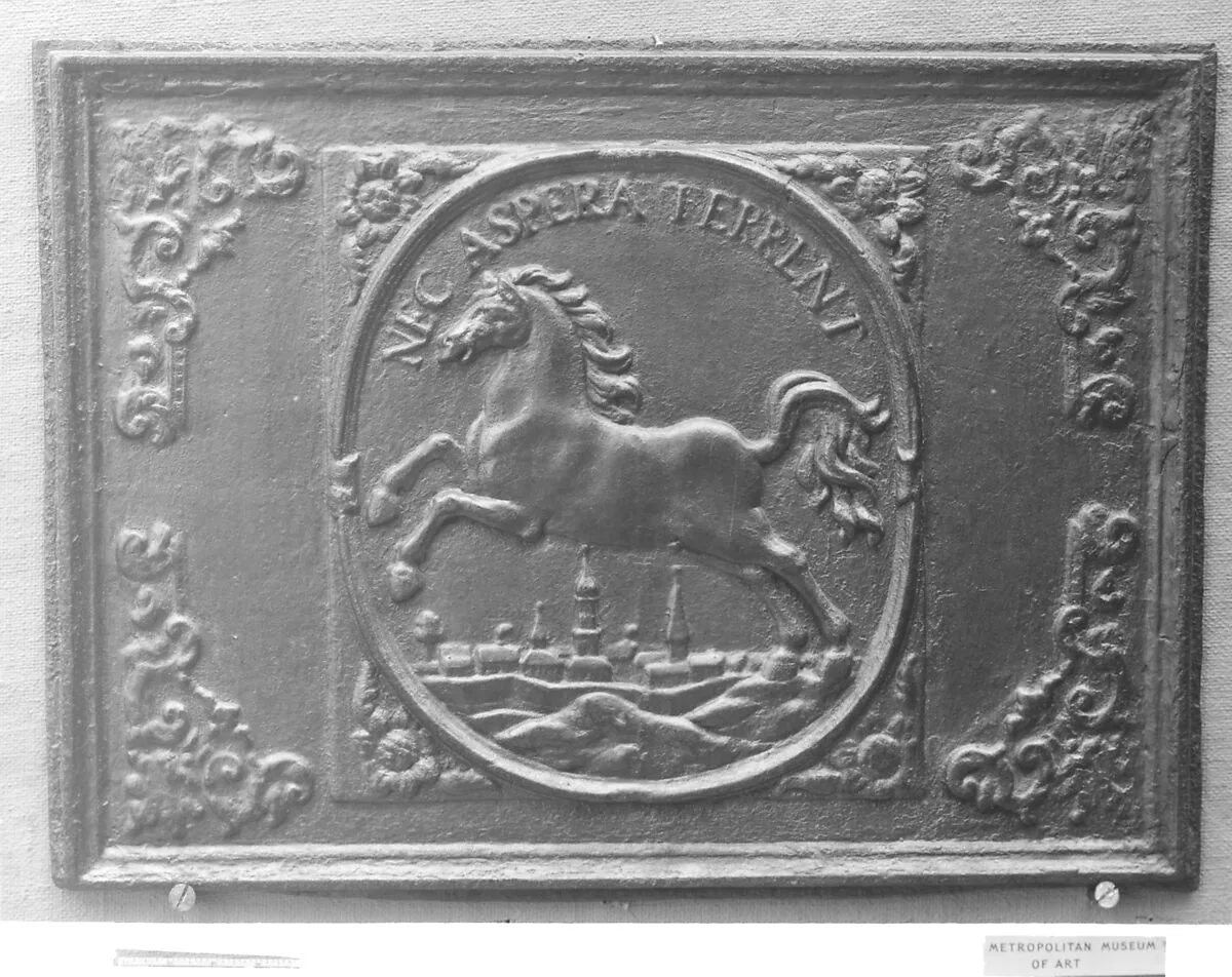 Stove plate — Unknown