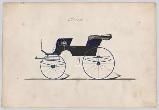 Design for 2 seat Phaeton, no. 3038