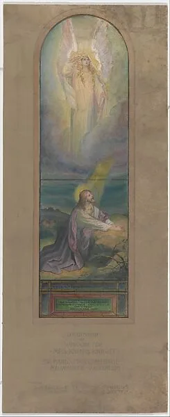 Design for window — Tiffany Studios|Louis C. Tiffany