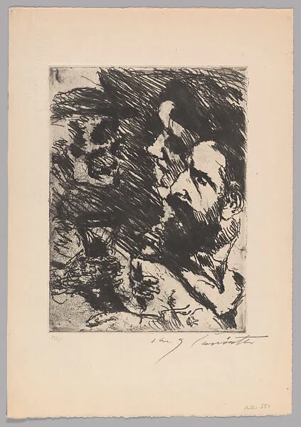 Death Visits the Strucks (Death and the Couple); from Dance of Death — Alfred Ruckenbrod|Euphorion Verlag, Berlin|Lovis Corinth