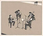 Calendar page, February 1927 — The Marchbanks Press|Rudolph Ruzicka