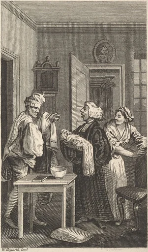 Illustration to "Tristram Shandy," Volume 4