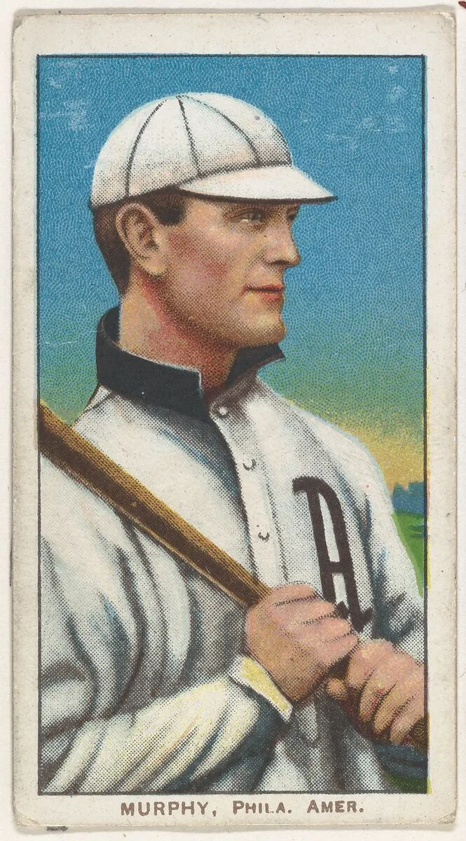 Murphy, Philadelphia, American League, from the White Border series (T206) for the American Tobacco Company — American Tobacco Company