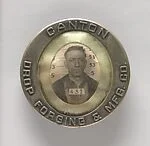 [Photographic Identification Badge from Drop Forging & Manufacturing Company, Canton, Ohio?]