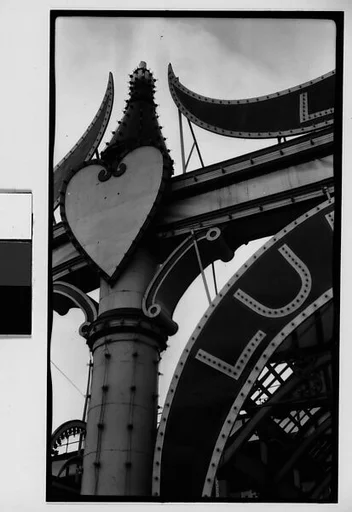 [Luna Park Sign Detail, Coney Island, New York]