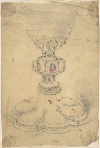 Chalice with Enamel Ornament