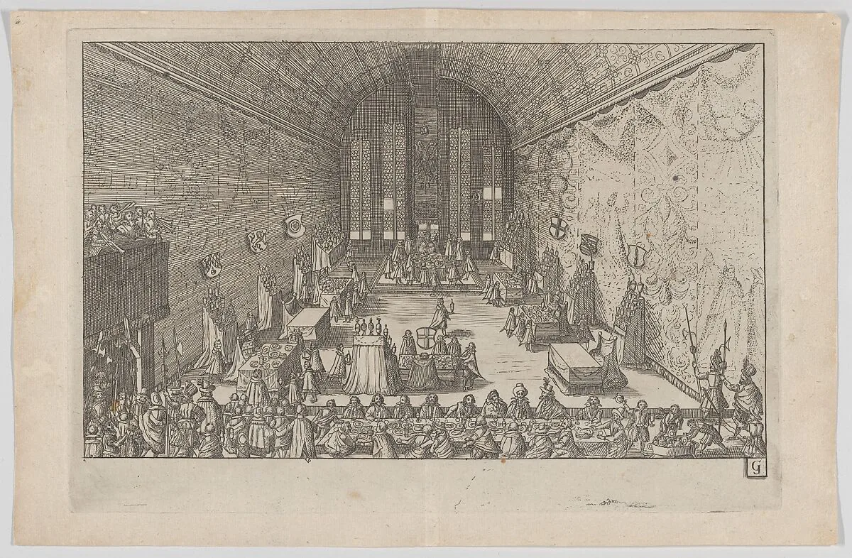 Plate G: Election and Coronation of Emperor Maximilian II — Johann Bringern|Anonymous, German, 17th century|Willhelm Hoffmans