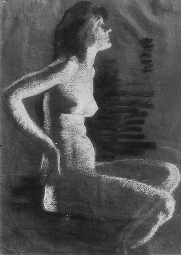 Study of a nude woman