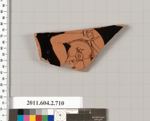 Terracotta fragment of a calyx-krater (bowl for mixing wine and water)