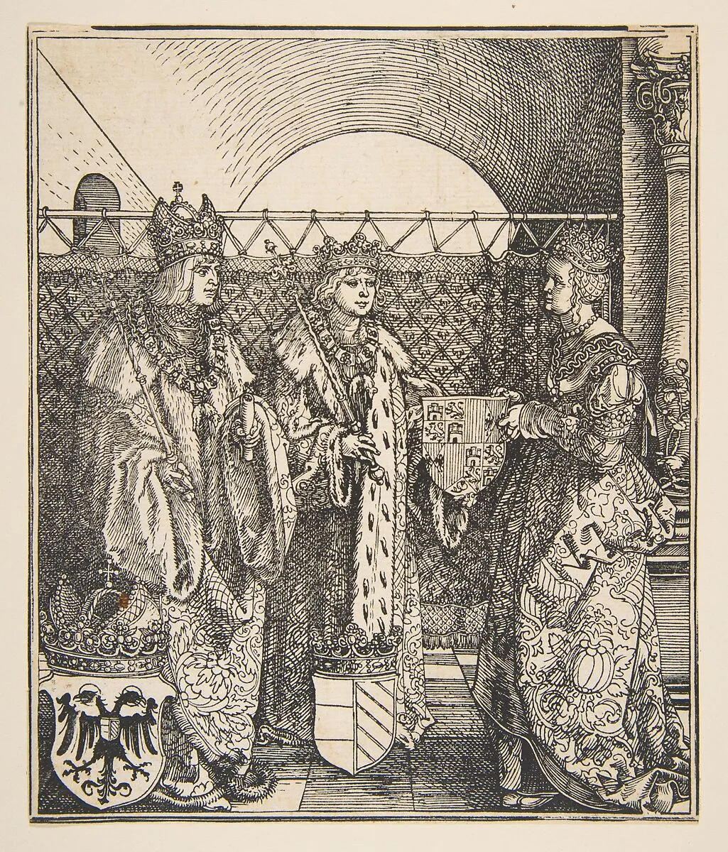 The Betrothal of Philip and Joanna — Albrecht Dürer