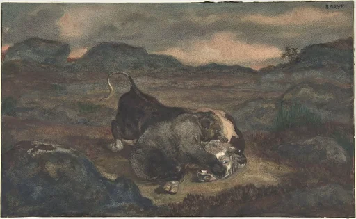 Bear Killing Bull