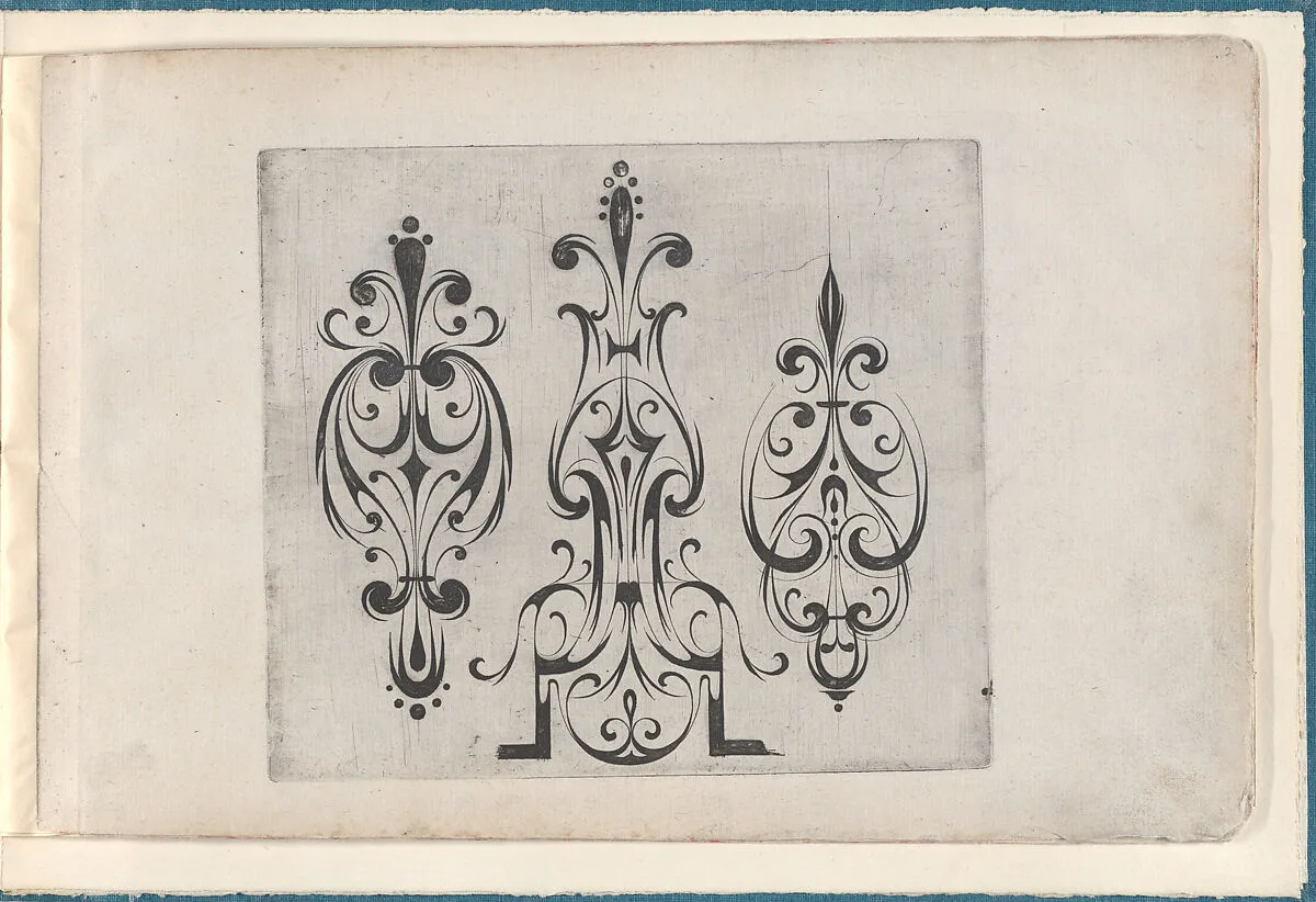 Plate from the Print Series 'Grateske voer golt smeden Schrijnwerkers Ende andere des nodich hebbende' — Meinert Gelijs