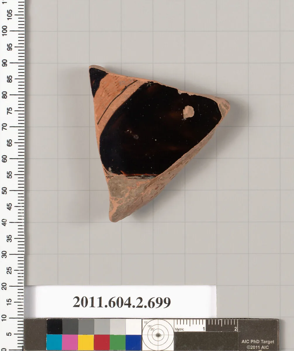 Terracotta fragment of a calyx-krater (bowl for mixing wine and water) — Unknown