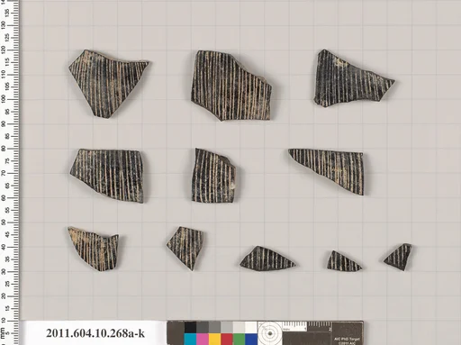 Terracotta fragments of an undetermined shape