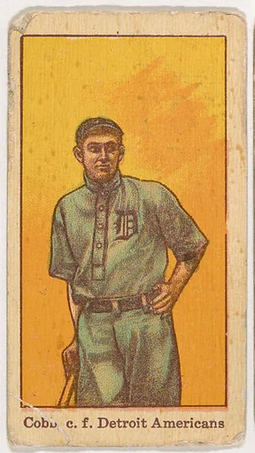 Ty Cobb, Detroit, from Kotton Tobacco Baseball Series, 1911-1916