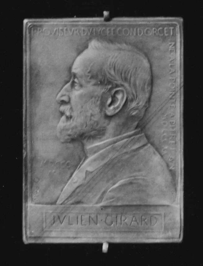 In Honor of M. Julien Girard, Head Master of the Lyceum Condorcet, 1892 — Louis-Oscar Roty