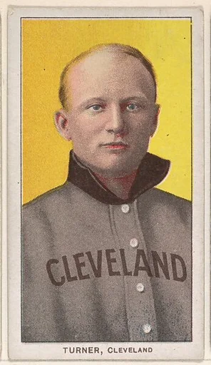 Turner, Cleveland, from the White Border series (T206) for the American Tobacco Company