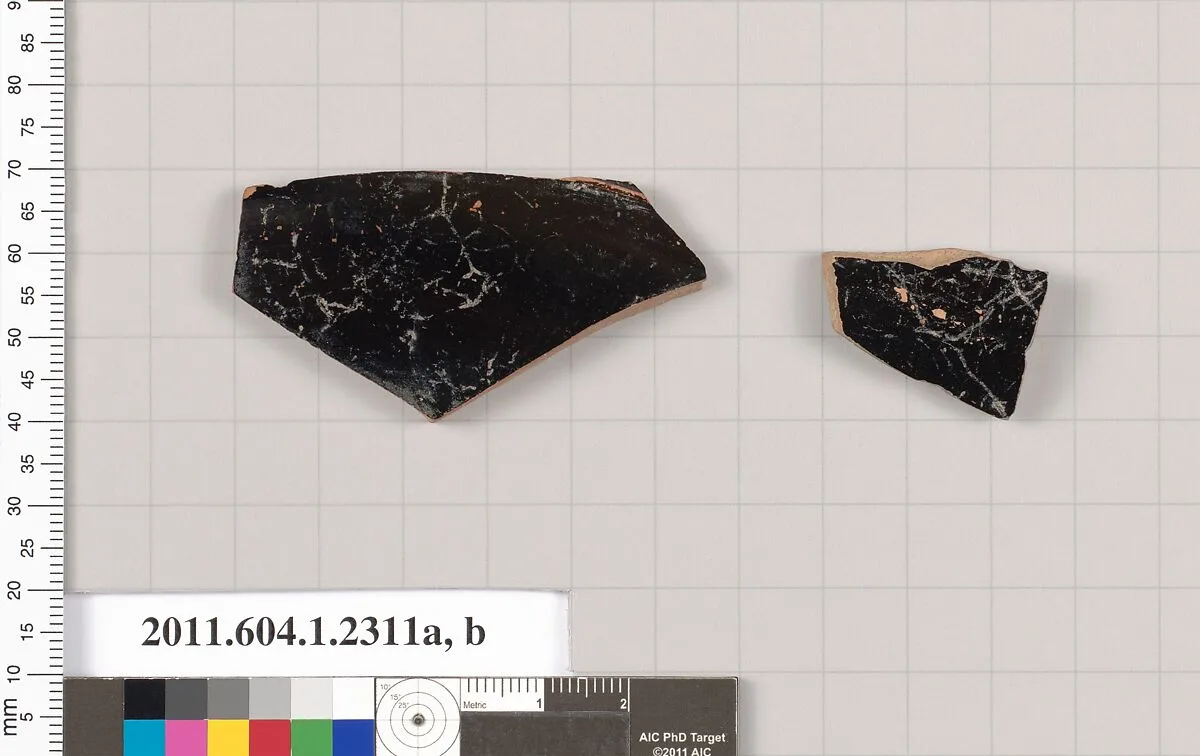 Terracotta fragments of kylikes(drinking cups) — Unknown
