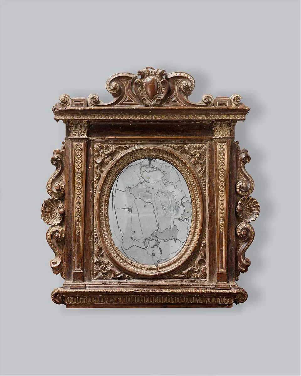 Tabernacle mirror frame — Unknown