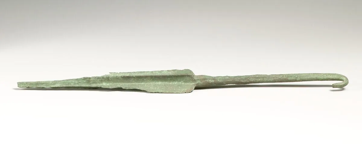 Copper alloy spearhead — Unknown