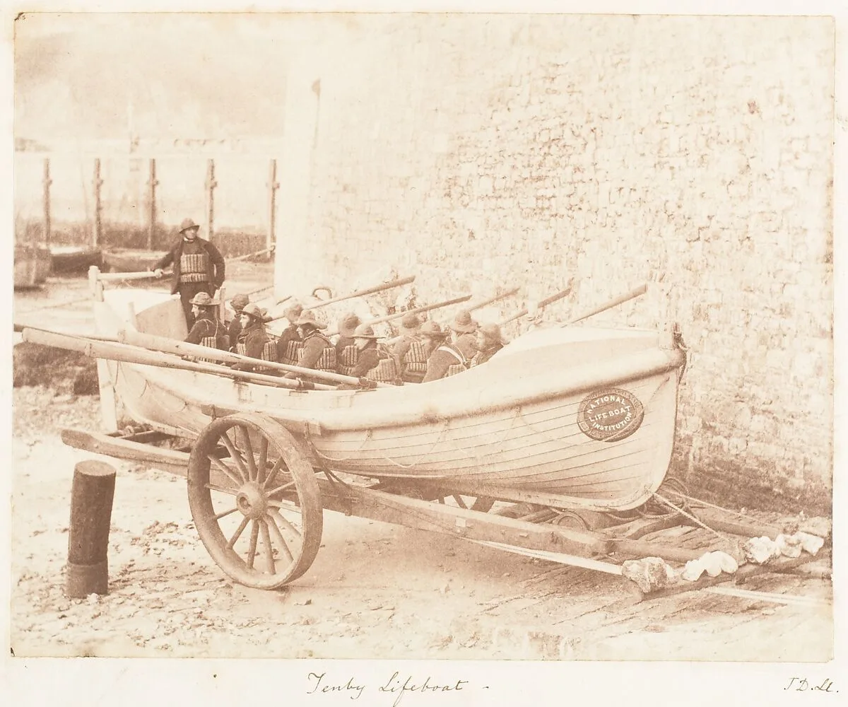Tenby Lifeboat — John Dillwyn Llewelyn