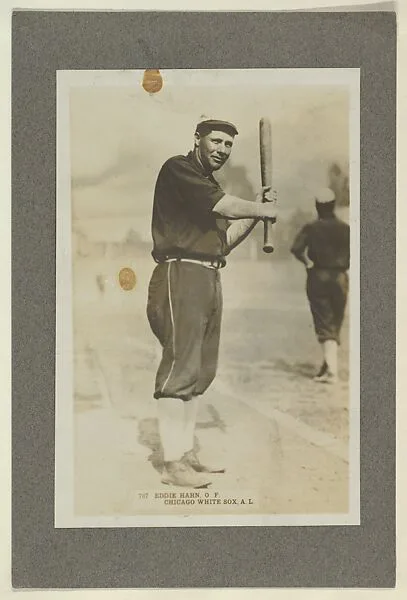 Eddie Hahn, Outfield, Chicago White Sox, American League, from Pinkerton Cabinets (T5) — Pinkerton Tobacco Company